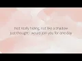 Lene Marlin - Sitting Down Here (Lyrics)
