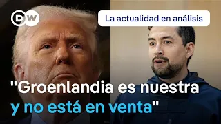 Trump insiste en tomar Groenlandia aunque sea por la fuerza | La isla afirma que "no está en venta"