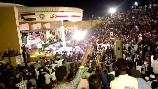 محمد الأمين حفل نادي الضباط 2 8 2018 يا حاسدين غرامنا 