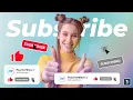 Filmora YouTube Subscribe Bell Animation Tutorial ReactiveWave