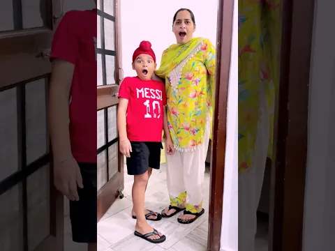 Abhi Aur Mumma Kya Dekh Kar Dar Gaye #shorts #funny