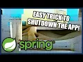 How to programatically shutdown close a Spring Boot app