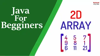 Java Tutorial for beginners in Hindi Multidimension array in Java Matrix in Java 2D Array