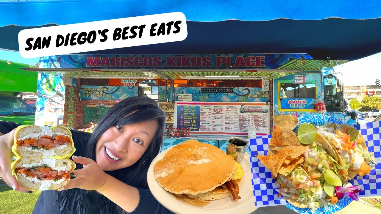 SAN DIEGO FOOD TOUR   Must Eat FISH TACOS + Heritage diner + Vegan Jewish Deli