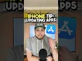 Quickly Update Apps on iPhone