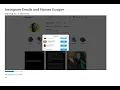Instagram Followers Emails Scraper