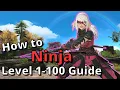 Dawntrail 7 05 Ninja All In One Guide for Level 1-100 From Beginner to Experienced