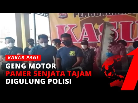 Perburuan Geng Motor di Serang, 10 Anggota Berhasil Ditangkap 26 Orang Lainnya Masih Dicari | tvOne
