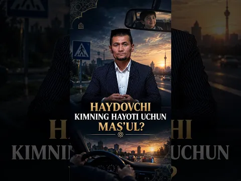Haydovchi kimning hayoti uchun mas'ul? #rek