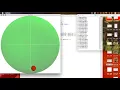 Ball Oscillation Inside a Sphere Visual Python