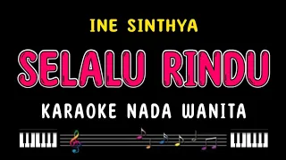 selalu rindu karaoke nada wanita ine sinthya 