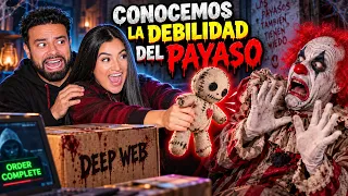¡DESCUBRIMOS LA DEBILIDAD del PAYASO de la DEEP WEB! 😱🤡