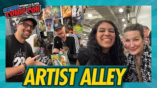NEW YORK COMIC CON NYCC 2026: ARTIST ALLEY WALKTHROUGH! Artistas e Autógrafos!