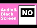 Fix - DRM Black when Recording and Streaming Browser