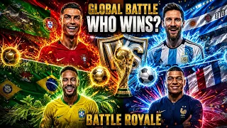 Who’s Better? Ronaldo vs Messi: Ultimate Football / Soccer Battle! (Red or Blue)