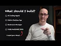 LIVE Watch me build a brand-new project from scratch
