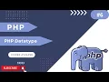Data type in PHP in Hindi