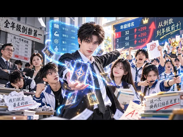 Isn’t this campus revenge comedy just too addictive? The entire bottom-ranked class turns things around, with one satisfying twist after another! There’s no dragging or frustrating buildup—watch it al