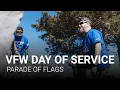 VFW Post 6603 s Avenue of Flags Honoring Veterans on Memorial Day