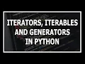 Hindi Iterators Iterables and Generators in python explained Advanced python tutorials in Hindi