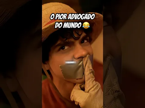 Luffy e o pior advogado do MUNDO 😂🤡 #onepiece #onepieceliveaction #onepiecenetflix #luffy