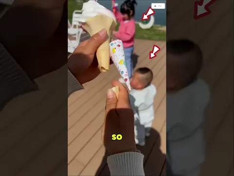 Mom's Genius Ice Cream Trick! 🍦❤️ | #shorts