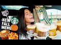 Starbucks Fall Menu Taste Test Cozy Coffee Treats