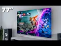 LG G3 OLED 77 Unboxing Setup First Impressions