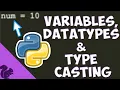 Variables datatypes and type-casting in Python - ChipTalksComputers