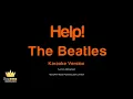 The Beatles - Help! (Karaoke Version)