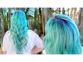 Blue Green Mermaid Hair Color Tutorial Pulp Riot Lunar Tides