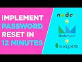 How To Handle Forgot Password Reset Password With Node JS