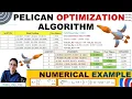 POA Numerical Example Pelican Optimization Algorithm xRay Pixy