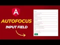 How to Implement AutoFocus in Angular Viral Coder