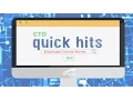 Quick Hits for CTOs Online Forms