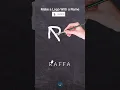 Logo Nama (RAFFA) #logo #logomaker #logodesign #namelogo #art #drawing #graphicdesign #shorts