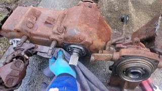 NP205 Adapter Plate Removal