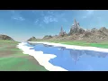 Texturing Infinite Procedural 3D Terrain with Physically Based Materials