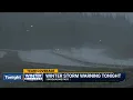 Winter storm warning in WA mountain passes