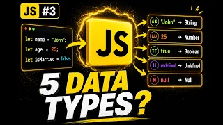 JavaScript Data Types in Hindi String Number Boolean Null Undefined