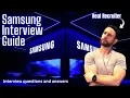 Samsung Job Interview Questions and Answers
