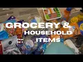 Walmart Pickup Order Weekly Grocery and Household Essentials Haul for a Black Family of 7