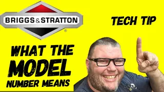 WHAT YOUR BRIGGS AND STRATTON MODEL NUMBER MEANS