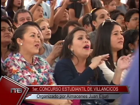 1er. Concurso Estudiantil de Villancicos organizado por Almacenes Juan Eljuri