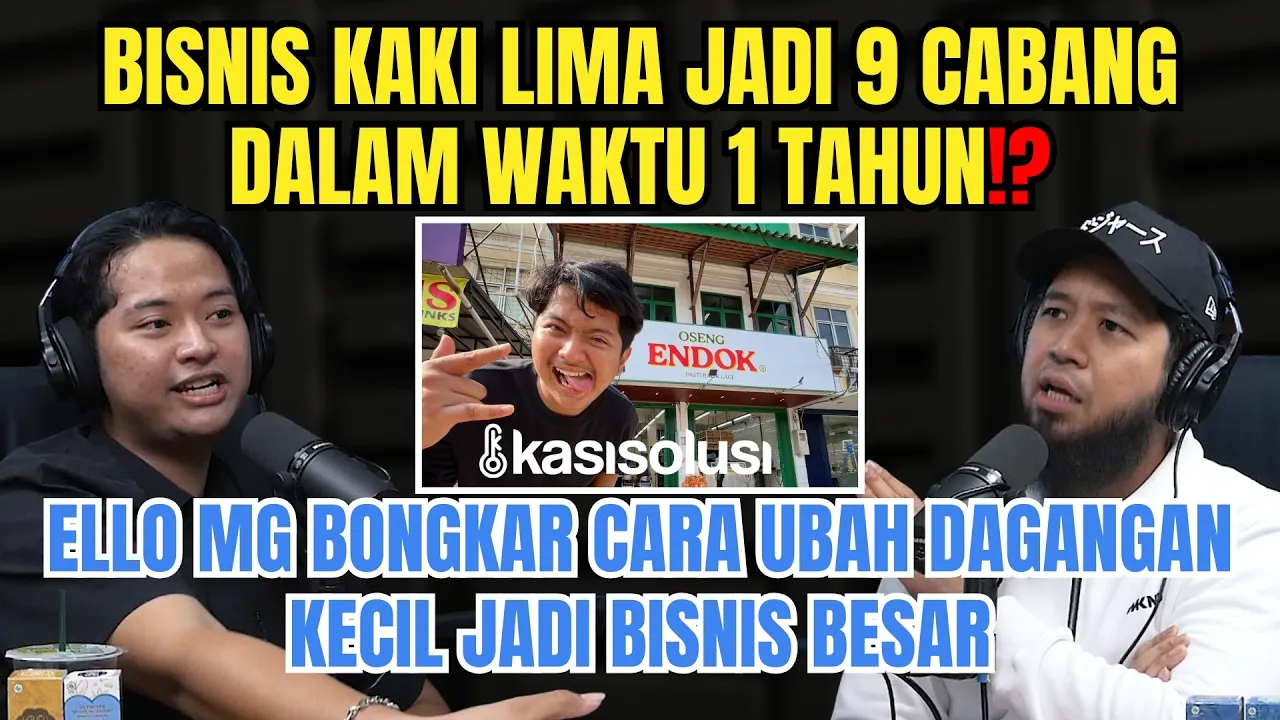 Punya 9 Cabang Resto Dalam 1 Tahun⁉️Ello MG: Bisnis Gue Dikira Cuci Uang Padahal Gue Cuma Lakuin Ini