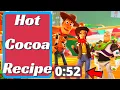 Hot Cocoa Recipe in Disney Dreamlight Valley