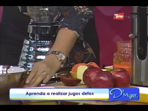 Aprenda a realizar jugos detox