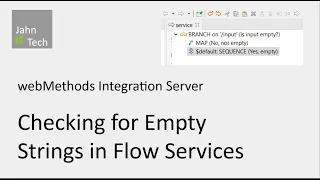 Check for Empty Strings in Flow Services