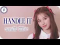 Lagu TWICE (트와이스) ~ Handle It ~ Line Distribution