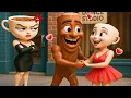 Download Lagu Tung Tung Sahur Family Love Story with Ballerina Cappuccina in Granny House | Funny Horror Animation